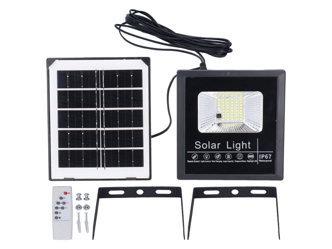 Lámpara Solar De Pared Ajustable Para Jardín, Resistente Al Agua Ip67, Silicio Policristalino, Con 4