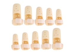 10 Unidades Splint Para Dedo Mallet Soporte Ajustable 5 Tallas Protector Plástico Para Dedo