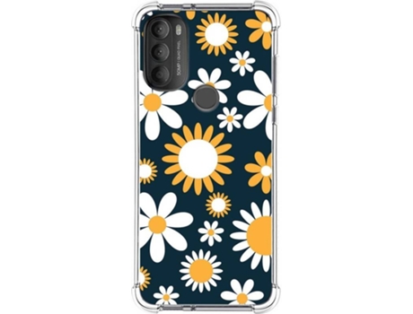 Carcasa Motorola Moto G71 5G TUMUNDOSMARTPHONE Dibujos Antigolpes Flores 08 Multicolor