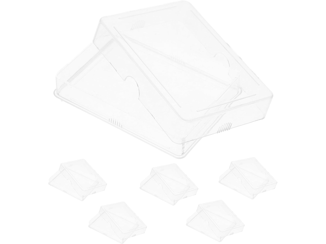 6 Estuche Para Cartas De Juego, Piezas, Plástico