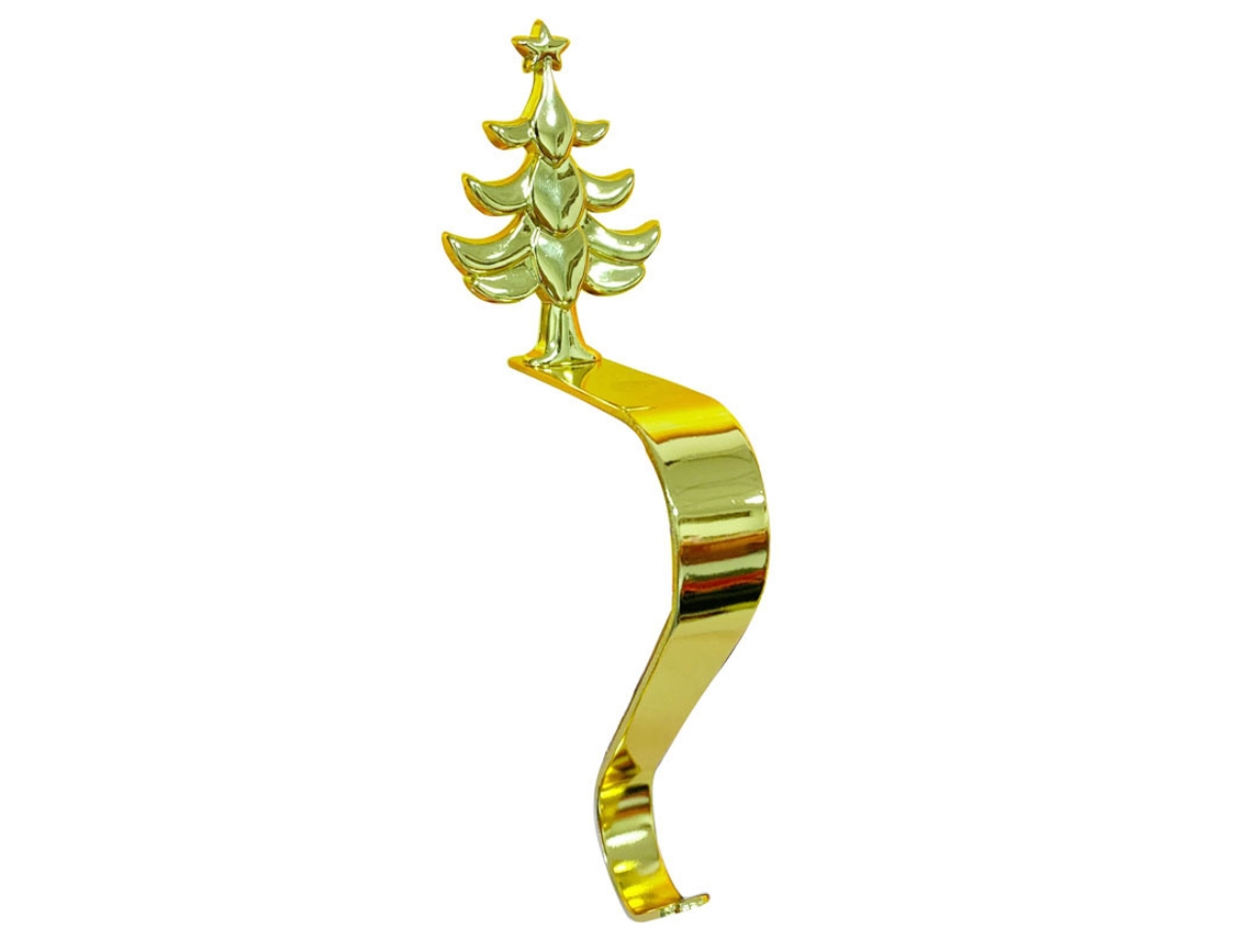 Soportes para calcetines navideños, ganchos para chimenea TRUYUETY