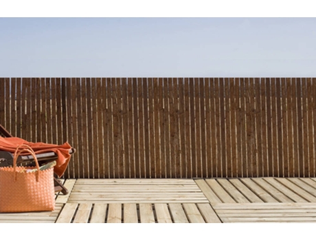 Valla de corteza de pino natural NORTENE Milwaukee (1x3m)