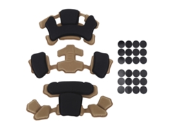 2026-liner De Casco Espuma Relleno Kit De Recambio Almohadillas Universal Protectoras Marrón