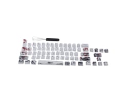 Keycaps Pbt 5 Lados Sublimação 71 Teclas Para Teclados Mecânicos Ópticos Inglês Japonês