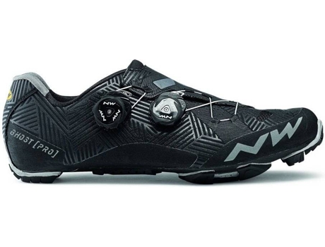 Zapatillas para Hombre NORTHWAVE Mtb Ghost Pro Negro para Ciclismo (EU 41)