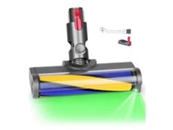 For V7 V8 V10 V11 V15 Soft Roller Floor Brush With Green Led Light For Parquet, Tiles And Hard Floo