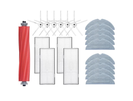 Escova lateral principal com filtro hepa para roborock s7 t7s plus