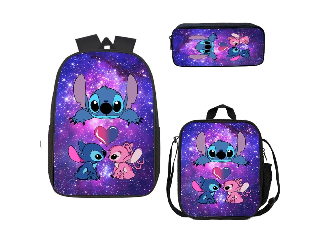Mochila Escolar, Conjunto De Tres Piezas, 43 Cm (17 Pulgadas), Ideal Para Niños, Educativa Y Duradera.
