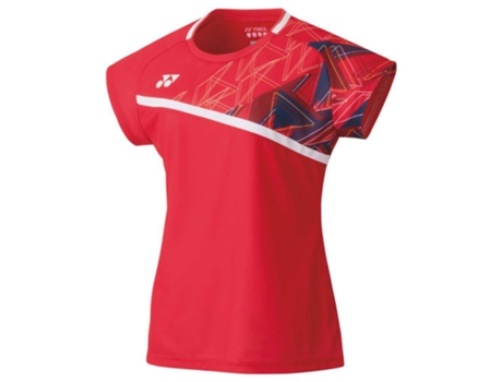 Camiseta de Mujer YONEX Crew Neck Tenis Rojo (XS)
