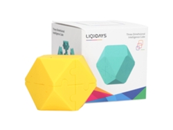 2026-juguete De Rompecabezas Lógico Para Niños Abs Divertido Alivio Del Estrés Puzzle 3d Bloques Educativo Regalo De Cumpleaños Amarillo