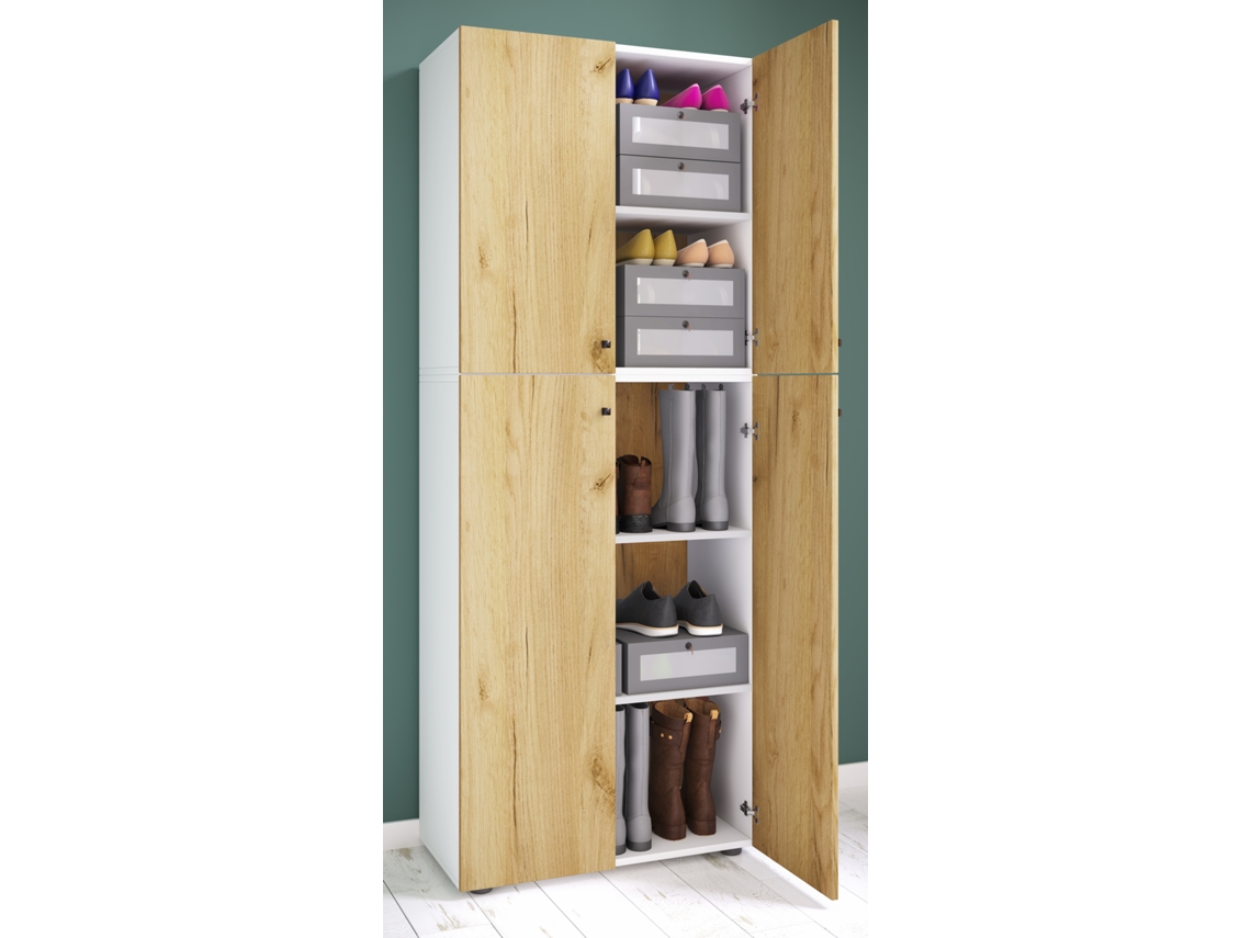 Zapatero grande de madera XL Canvas 5 Vcm