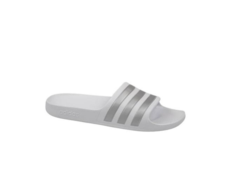 Chanclas Adilette Aqua K ADIDAS Niños (Blanco - Material Sintético -37,3)