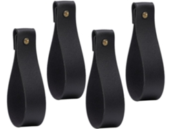 Juego de 4 ganchos de pared estilo bohemio para cortinas, resistentes y prácticos, para baño, cocina y dormitorio.