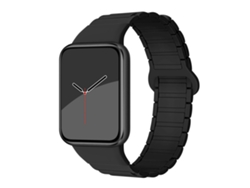 Pulsera Para Xiaomi Smart Band 8 Pro/9 Pro, Correa De Reloj Magnética De Silicona (Negra) CHRUI