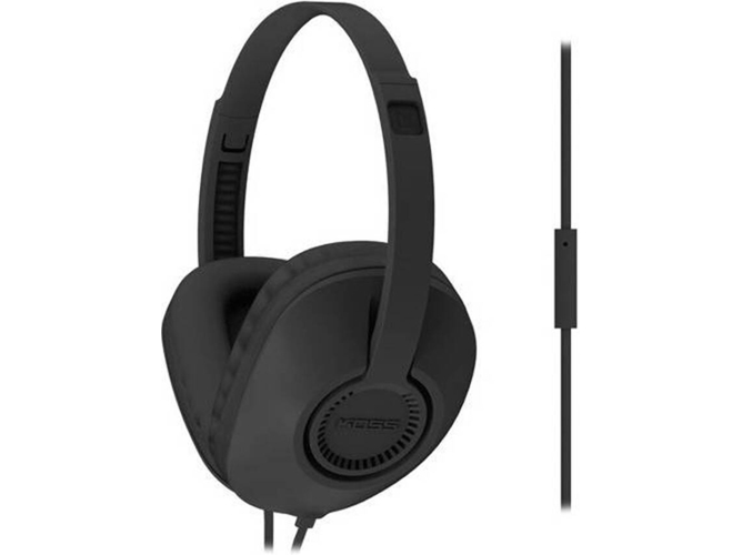 Auriculares con Cable KOSS Ur23I (Over Ear - Micrófono - Negro)