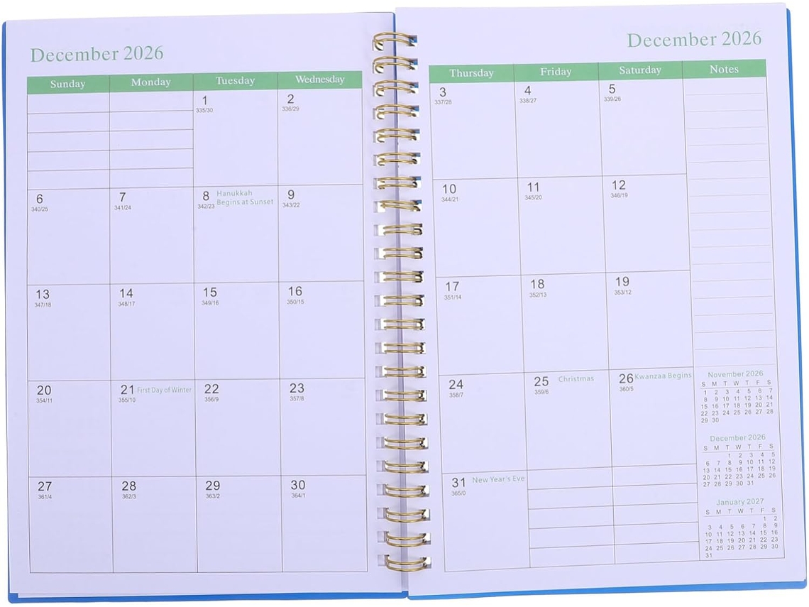 Agendas, Planificadores Mensuales, Cuadernos Azules