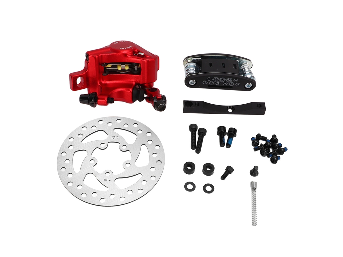 Kit De Freno De Disco Hidráulico De Aluminio Para Xiaomi M365 Con Herramienta 16 En 1