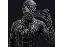 Traje De Cosplay Para Adulto De Spider-man Venom Symbiote Black Remy