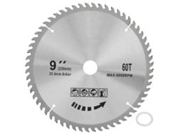 Hoja De Sierra Circular De 9x60t Y 230 Mm Para Carpintería, Accesorio De Sierra De Carburo Sólido.