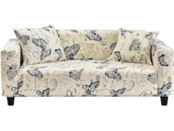 KOFIHETY Funda para Sofá Extensible Universal Decorativa Protectora para Sofá de 3 Plazas 190-230cm