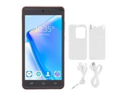 Smartphone Android S22+ 2026, pantalla HD de 5,5'', 2 GB de RAM, 32 GB de almacenamiento, cámara de 5 MP, reconocimiento facial, doble SIM, GPS, ultrafino.