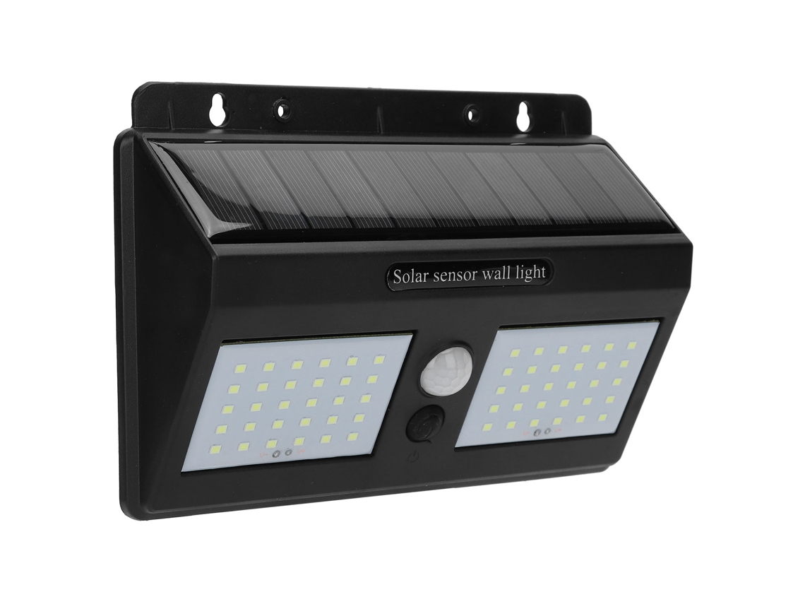 2026-as-luz Solar Exterior Con 60 Led Sensor Inalámbrica Para Jardín Pared Lámpara De Inducción