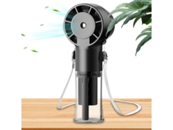 Ventilador de camping recargable MDUG con luz y gancho