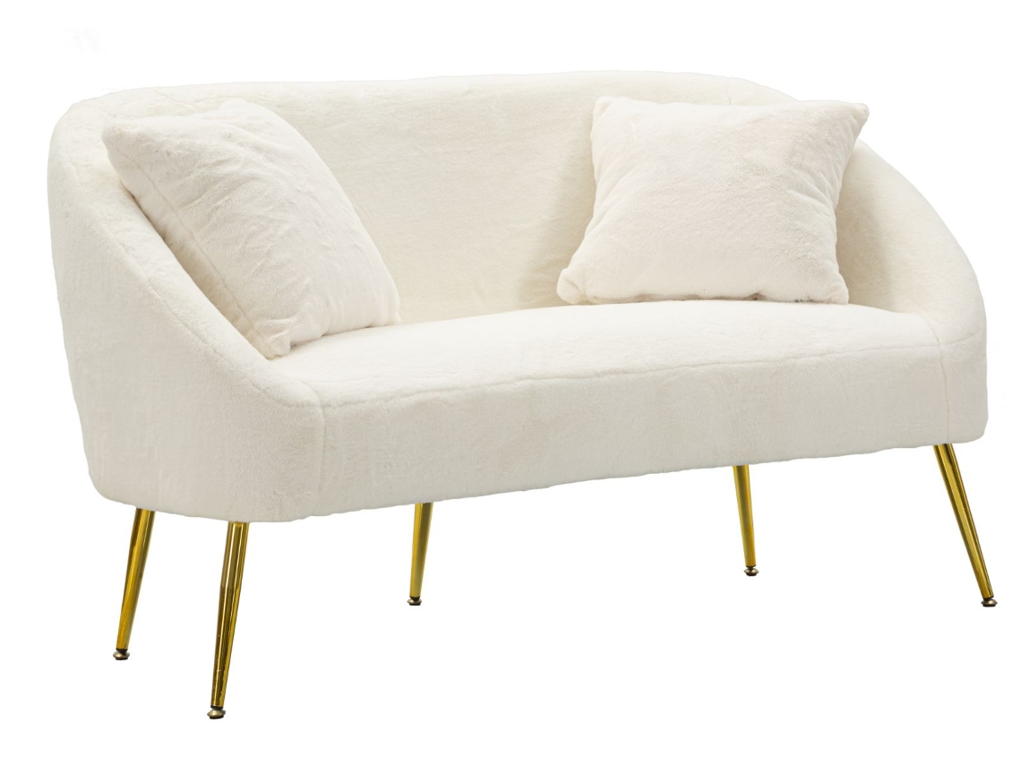 Sofá Soffy Con Cojines Cm 137x69x79 Mauro Ferretti