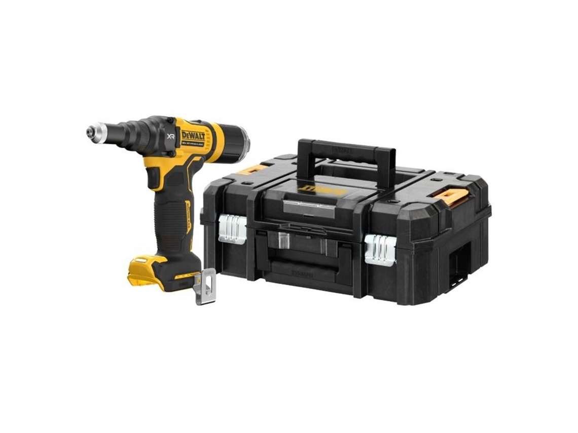 Remachadora DEWALT Xr 18V 2Ah Brushless 4 8 Mm Sin Batería Ni Caja De Cargador Tstak Dcf403D2Gt-Qw