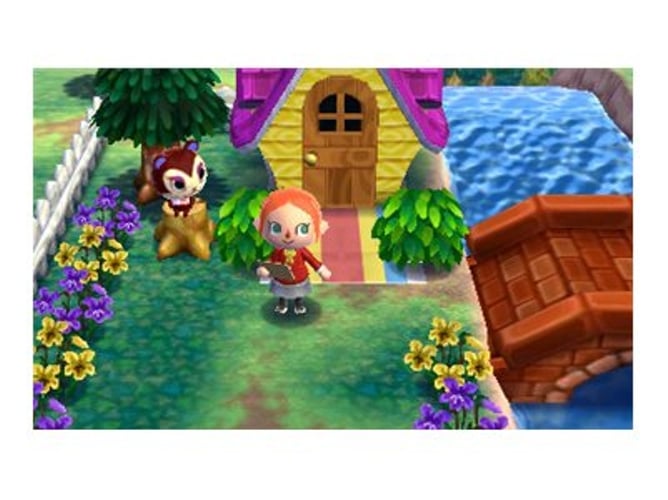 Juego Nintendo 3DS Animal Crossing Happy Home Designer + Figura Amiibo