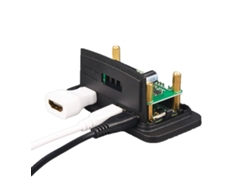 Accesorio de placa de desarrollo Sertronics Hb-Zca-Amp Compartimiento negro