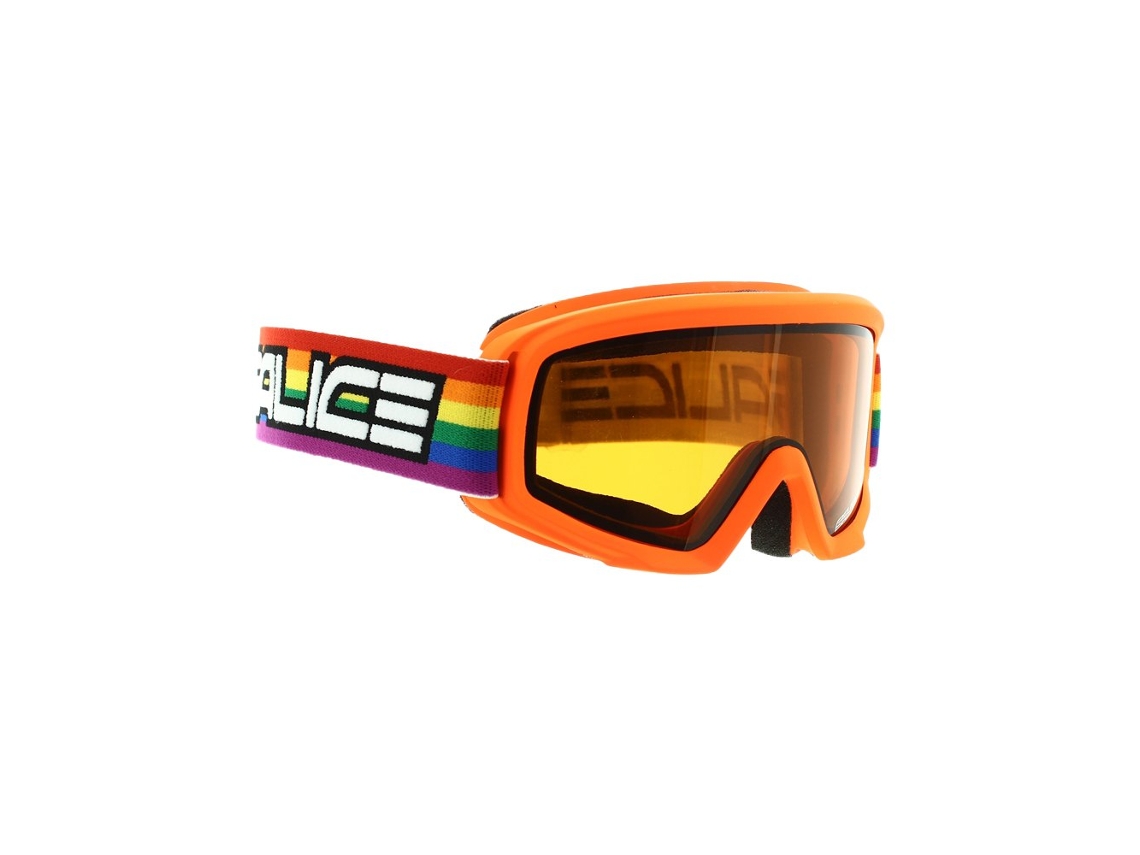 Máscara SALICE Óculos De Esqui Antembaciamento Polarizado Fotocromático Chromolex Junior 708 Double Laranja Double Photochromic Chromolex Polarized Antifog/CAT2-4