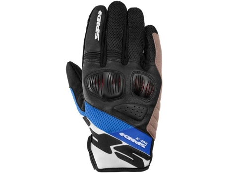 Guantes Unisex SPIDI Flash-r Evo Negro para Motociclismo (S)