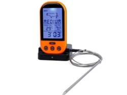 Termómetro Digital Inalámbrico Para Alimentos Con Control Remoto Y Temporizador Para Carne, Barbacoa Y Cocina.