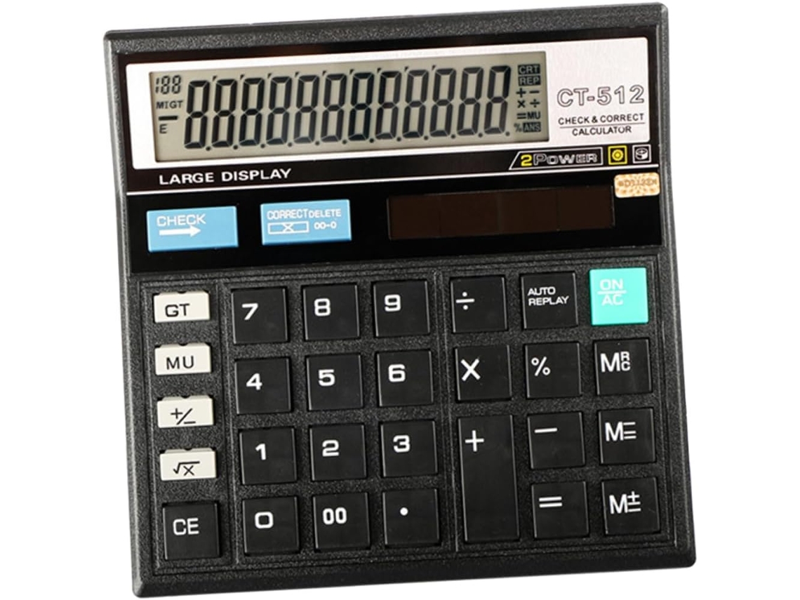 Calculadora financiera y contable fácil de usar para la oficina y el hogar - Gokoco