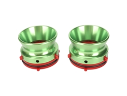 1 Par De Adaptadores Nab De 10 Pulgadas Para Grabadoras Studer Revox Akai Teac De Aluminio Pulido