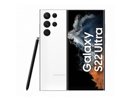 Smartphone SAMSUNG Galaxy S22 Ultra SM-S908B 17,3 cm (6.8) SIM doble Android 12 5G USB Tipo C 8 GB 128 GB 5000 mAh Blanco