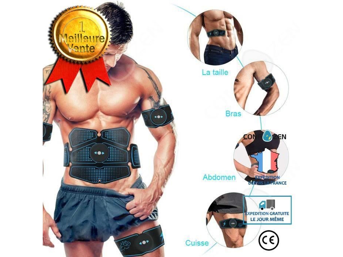 Cinturón Abdominal Dispositivo de Electroestimulación Muscular