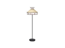 Lámpara de pie Constantinopla para salón Ø40x156cm 1xe27 Beige y Rojo Fabrilamp (bombilla no incluida)