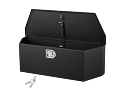 Vevor Caja Para Remolque Caja De Almacenamiento Para Herramientas De Acero 914 X 314 X 305 Mm Negro