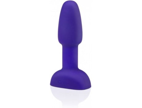 Estimulador B-VIBE Rimming Control Remoto Anal Plug Petite Morado