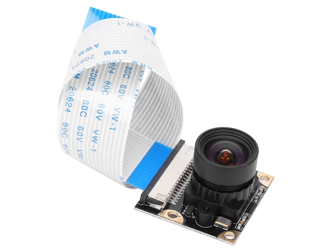 Veloriskku-módulo De Câmara Para Raspberry Pi 4 3b 5mp Vista Nocturna Ângulo 100° Ajuste De Comprimento Focal 1080p
