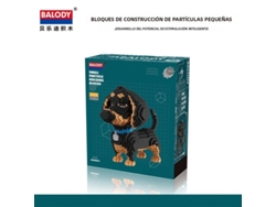 (estilo 3) Mini Juguete De Bloques De Construcción De Dibujos Animados De Perro Y Gato, Compatible Con Lego, Hecho De Material Abs