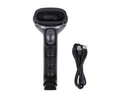 Escáner De Código De Barras 1d 2d Portátil Ergonómico Cableado Plug And Play Para Tiendas, Mercados Y Hospitales