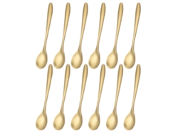Cucharas de café - Juego de 12 cucharas de acero inoxidable JEIIBRZUI