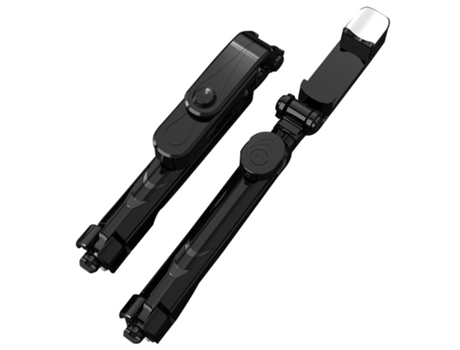 Selfie Stick SLOWMOOSE Inalámbrico Bluetooth con Mando para Smartphone Negro