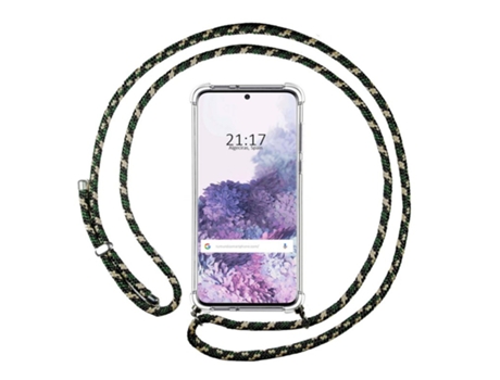 Carcasa Samsung Galaxy S20 TUMUNDOSMARTPHONE Colgante Verde