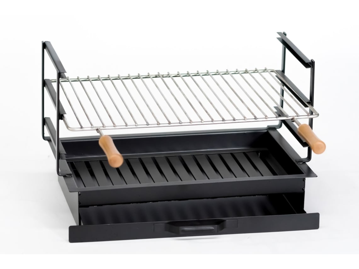 Grill de incrustación de barbacoa de 60 cm