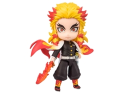 Mini Figura de 9 cm DEMON SLAYER Kimetsu no Yaiba Kyojuro Rengoku Flame Breathing Figuarts