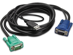 Cables KVM APC (KVM - KVM - 3.66 m m - Negro)